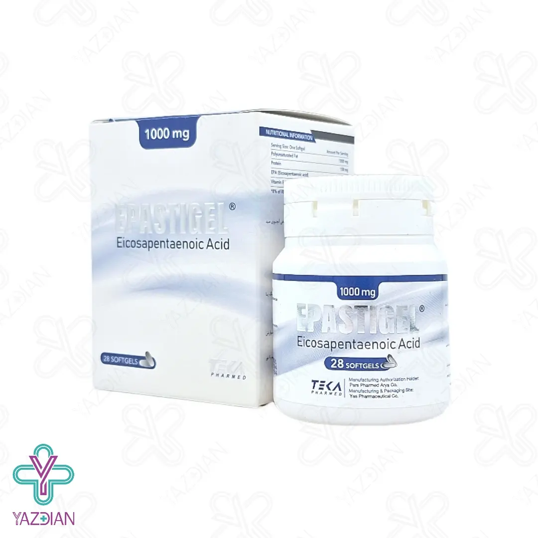 سافت ژل روغن ماهی اپاستیژل 1000 تکافارمد - 28 عددی	