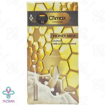 کاندوم تاخیری شیر و عسل کلایمکس - 12 عددی	
