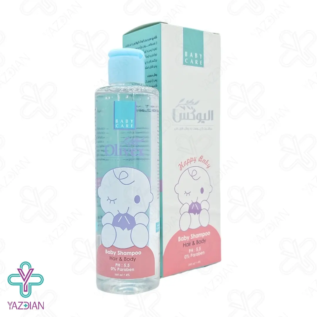 شامپو سر و بدن کودک الیوکس - 200 میلی لیتر	