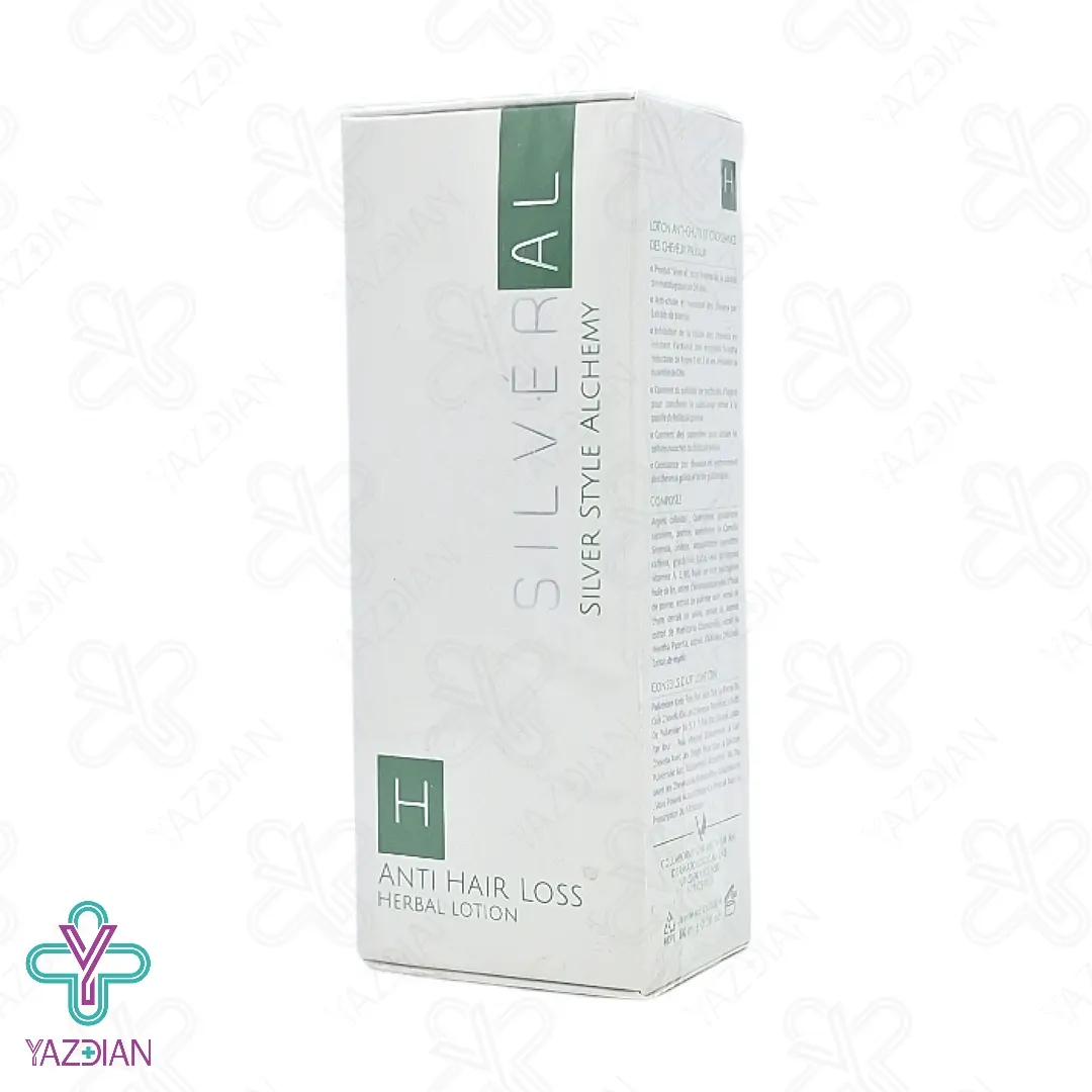 لوسیون ضد ریزش و محرک رشد مو گیاهی سیلورال - 60 میلی لیتر 