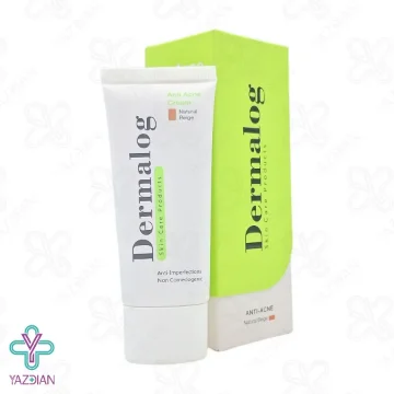 کرم آنتی آکنه و ضد جوش درمالوگ - بژ طبیعی	