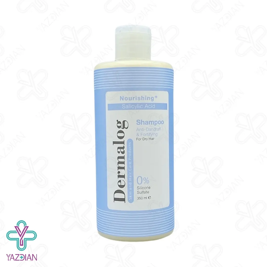 شامپو تقویت کننده و ضد شوره خشک درمالوگ - 350 میلی لیتر	