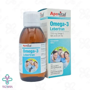 شربت امگا3 آپوویتال - 150 میلی لیتر	