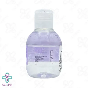 پاک کننده آرایش دو فاز مناسب چشم و صورت سیلکر - 120 میلی لیتر	