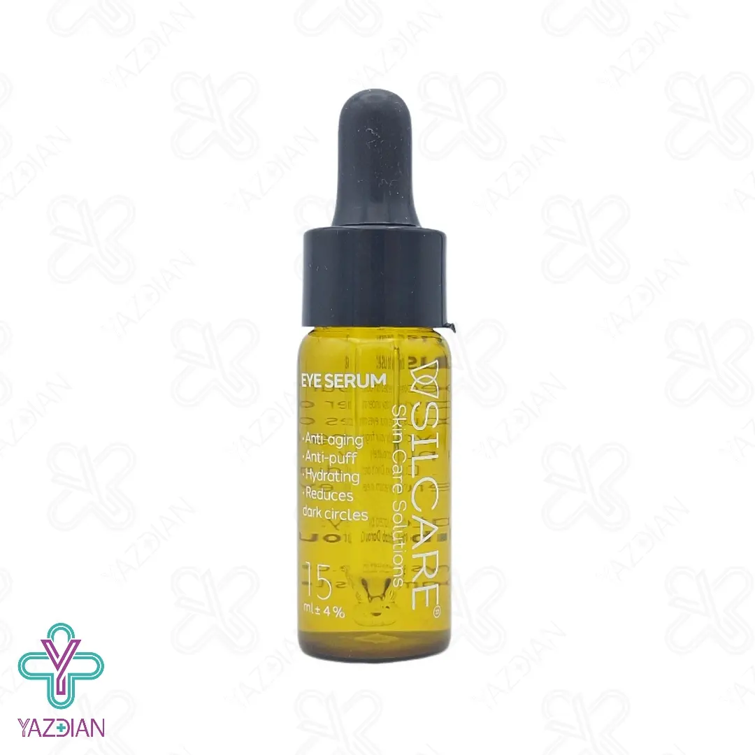 سرم دور چشم ضد پف و چروک سیلکر - 15 میلی لیتر	