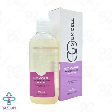 ژل شستشوی صورت پوست خشک استم سل - 200 میلی لیتر