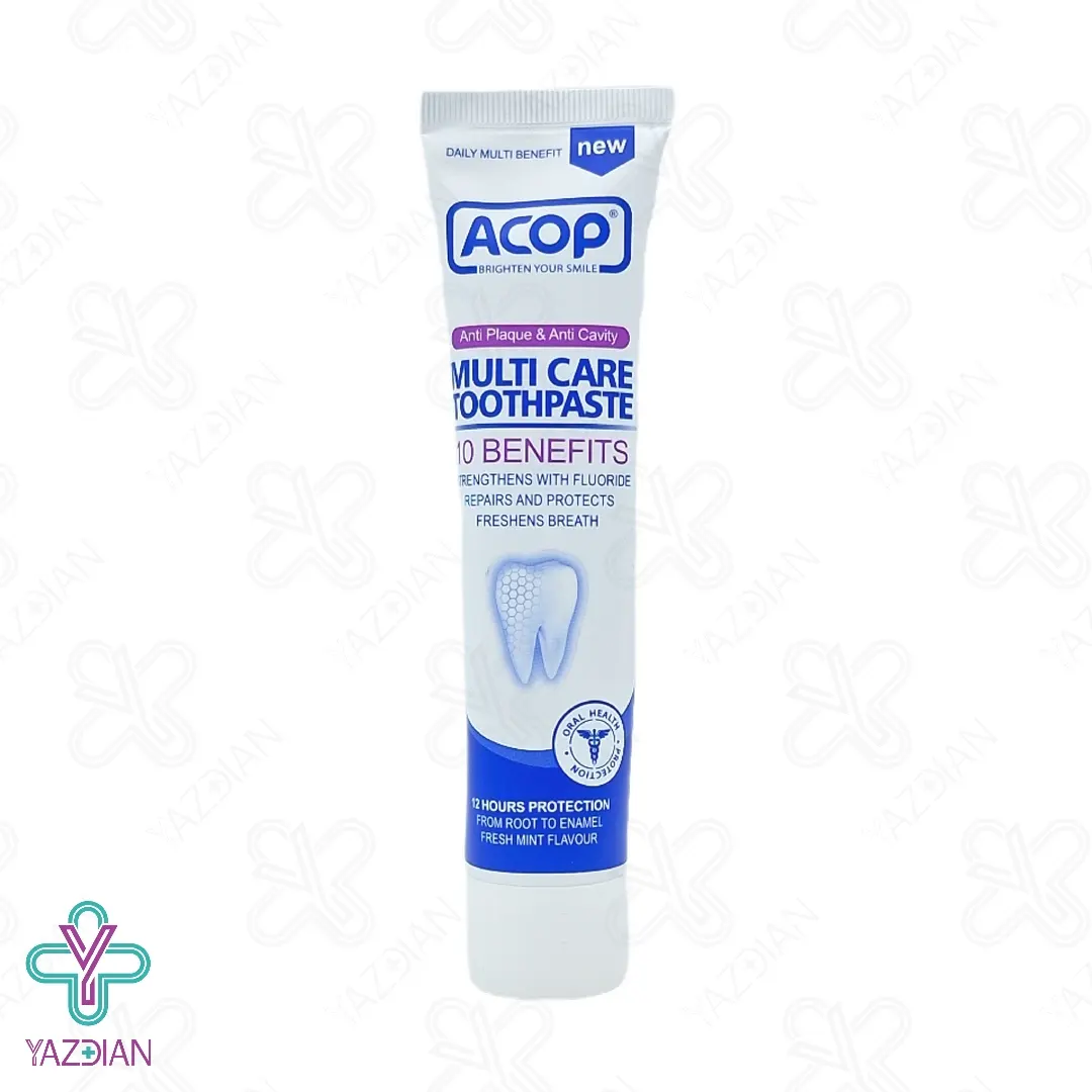 خمیر دندان 10 کاره آکوپ - 90 گرم	