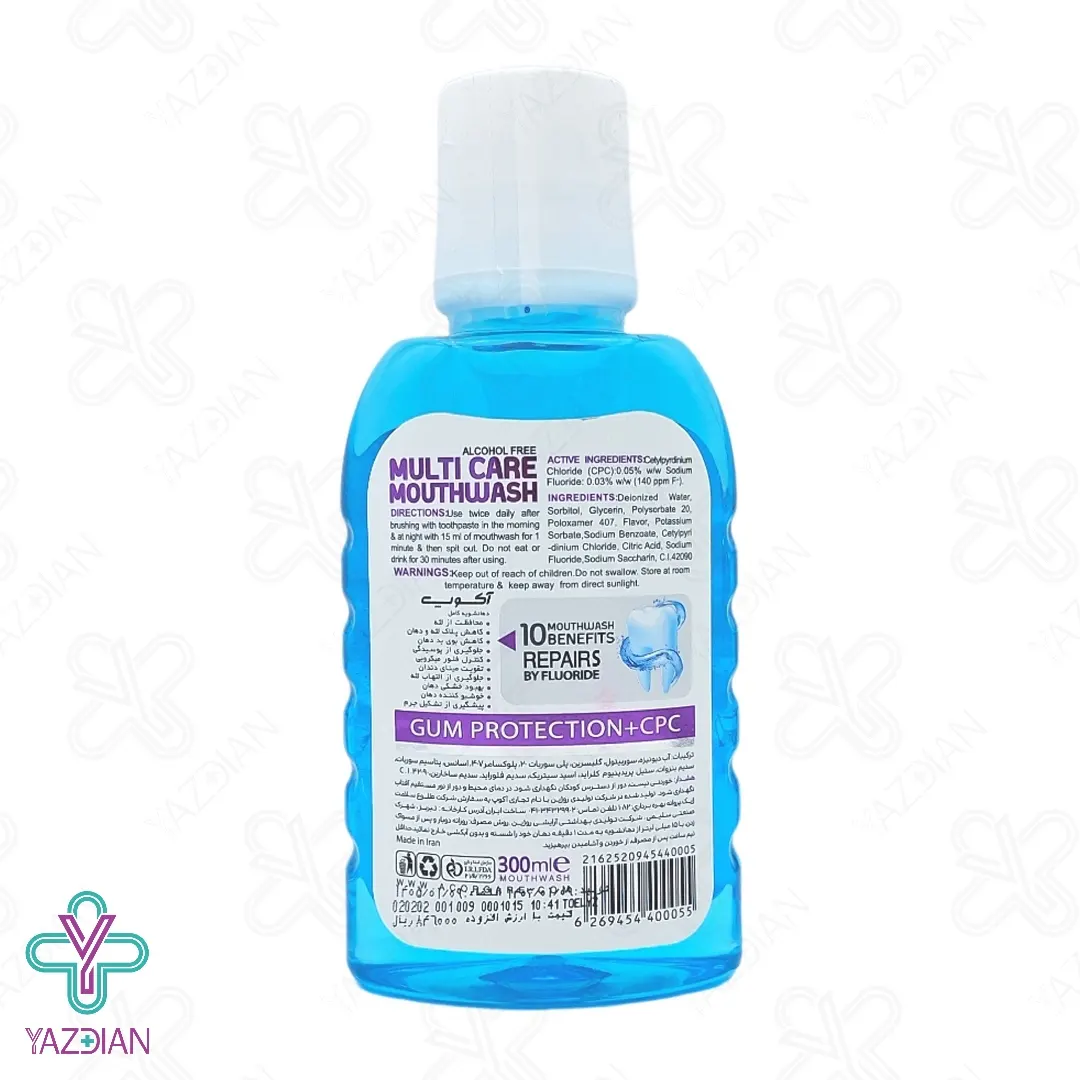 دهانشویه کامل آکوپ - 300 میلی لیتر