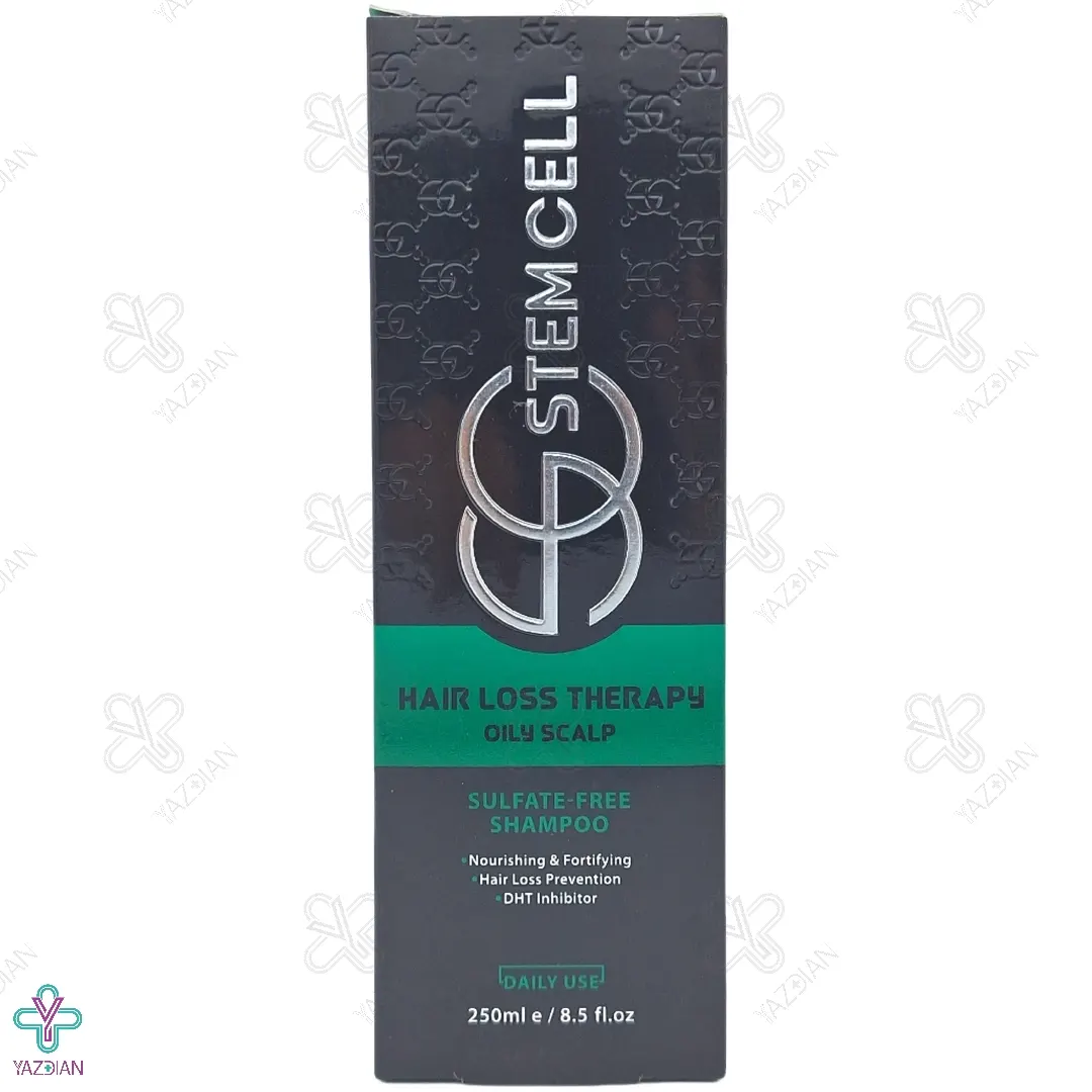 شامپو تقویت کننده موهای چرب استم سل - 250 میلی لیتر	