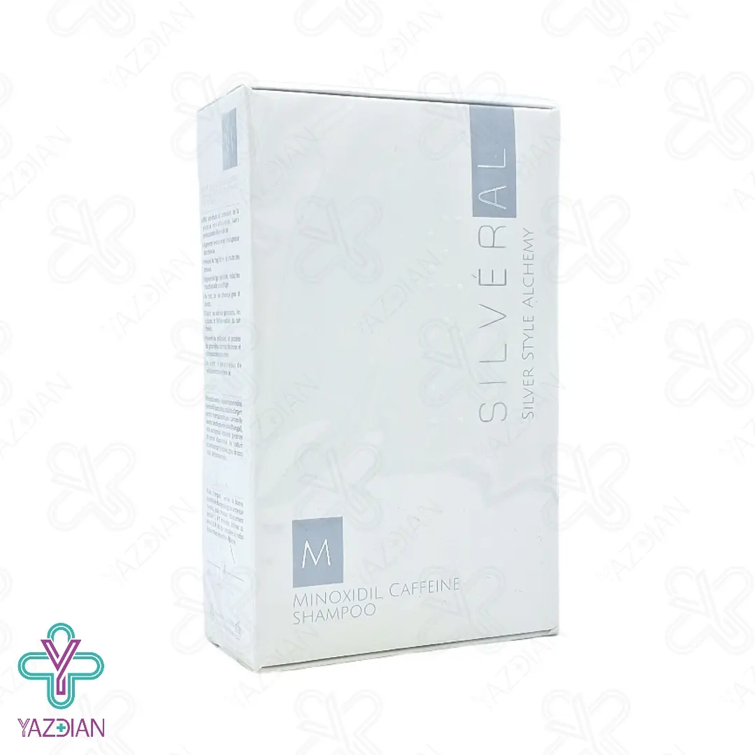شامپو کافئین کراتین ماینوکسیدیل سیلورال - 250 میلی لیتر	