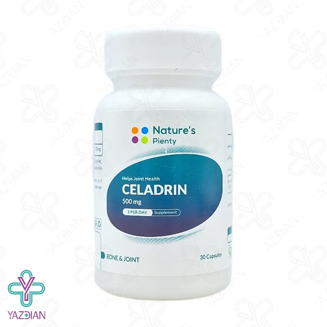 کپسول مفاصل سلادرین 500 میلی گرم نیچرز پلنتی - 30 عددی	