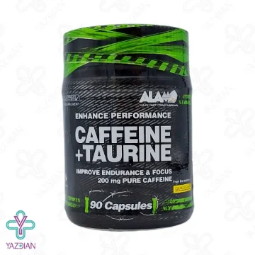 کپسول کافئین تائورین آلامو ژن استار - 90 عددی	