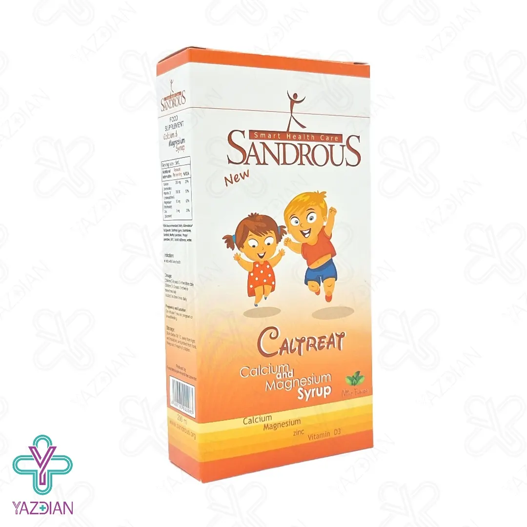 شربت کلتریت کلسیم منیزیم زینک سندروس – 200 میلی لیتر	