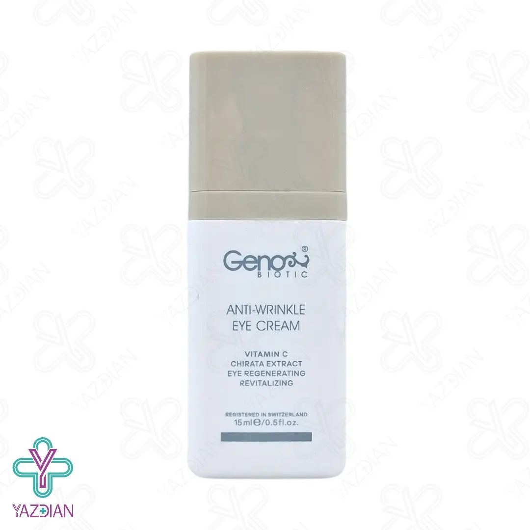 کرم دور چشم ضد چروک ژنوبایوتیک - 15 میلی لیتر	