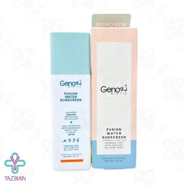 کرم ضد آفتاب فیوژن واتر پوست چرب ژنوبایوتیک - 30 میلی لیتر	