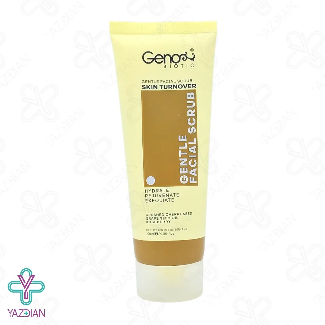 اسکراب ملایم صورت ژنوبایوتیک - 120 میلی لیتر	