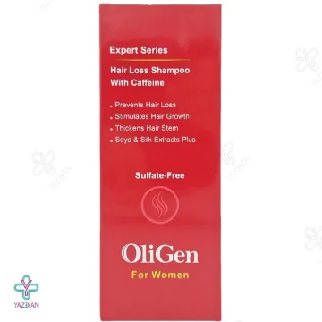 شامپو بدون سولفات تقویت کننده کافئین بانوان الی ژن - 250 میلی لیتر 
