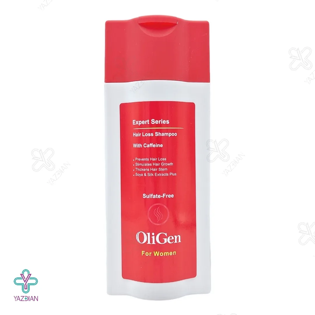شامپو بدون سولفات تقویت کننده کافئین بانوان الی ژن - 250 میلی لیتر 
