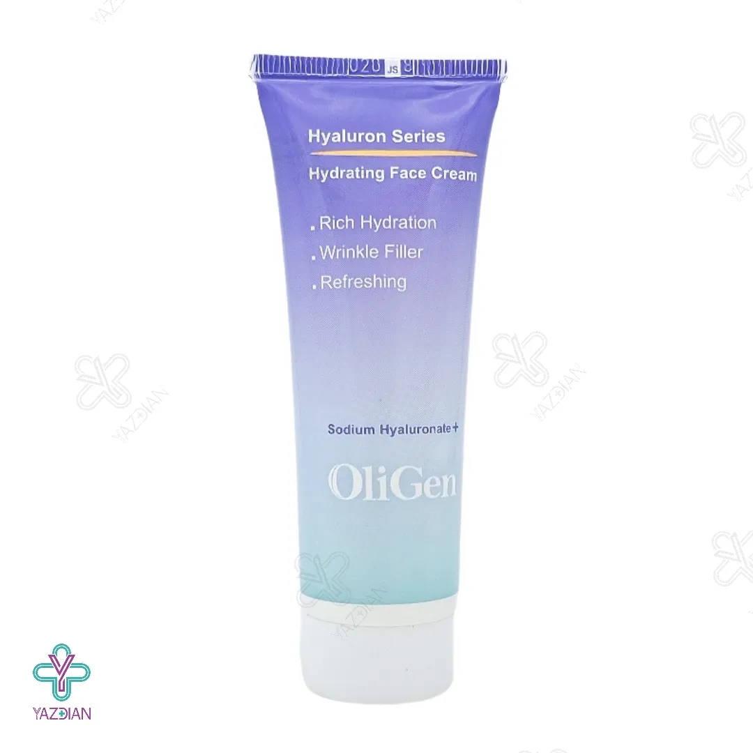 کرم آبرسان صورت هیالورون الی ژن - 50 میلی لیتر 