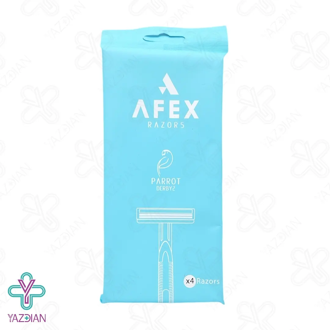 خودتراش 2 لبه پروت افکس - 4 عددی	