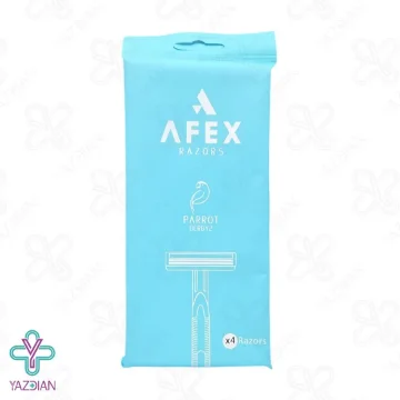 خودتراش 2 لبه پروت افکس - 4 عددی	