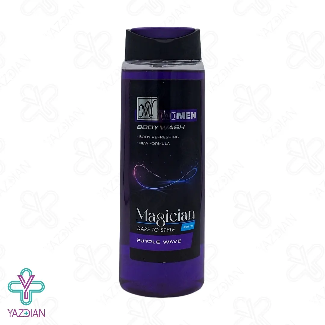 شامپو بدن بانوان شاداب کننده مجیشن پرپل ویو مای - 400 میلی لیتر	