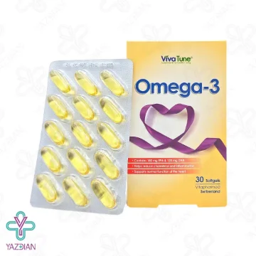 سافت ژل امگا3 1000 ویواتون - 30 عددی