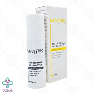 کرم ضد چروک دست SPF20 میریک - 50 میلی لیتر	