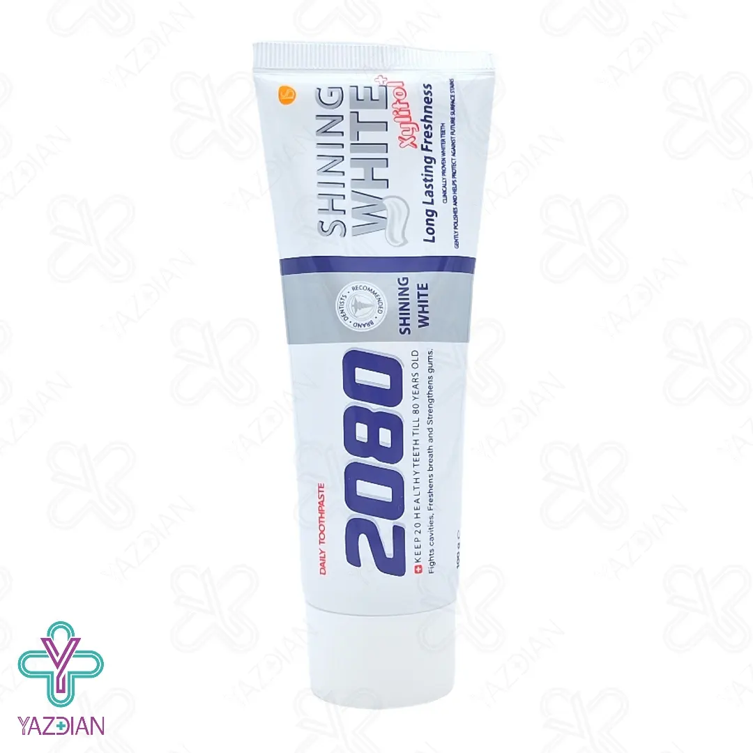 خمیر دندان سفید کننده 2080 شاینینگ وایت - 100 گرم	