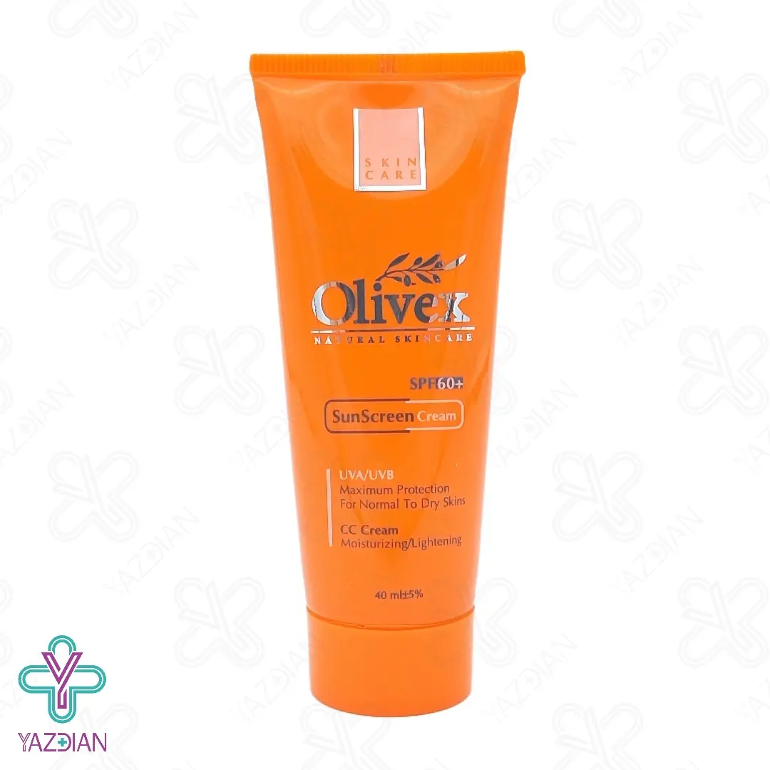 کرم ضد آفتاب SPF60 پوست خشک الیوکس – بژ 102	