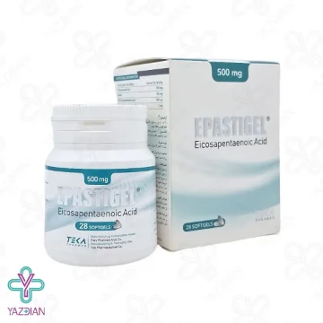 سافت ژل روغن ماهی اپاستیژل 500 میلی گرم تکافارمد - 28 عددی	