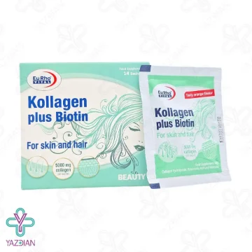 ساشه کلاژن پلاس بیوتین یوروویتال - 14 عددی	