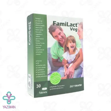 قرص گوارش فمی لاکت وگ زیست تخمیر - 30 عددی	