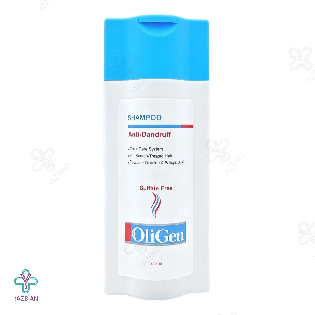 شامپو بدون سولفات ضد شوره بانوان الی ژن - 250 میلی لیتر 