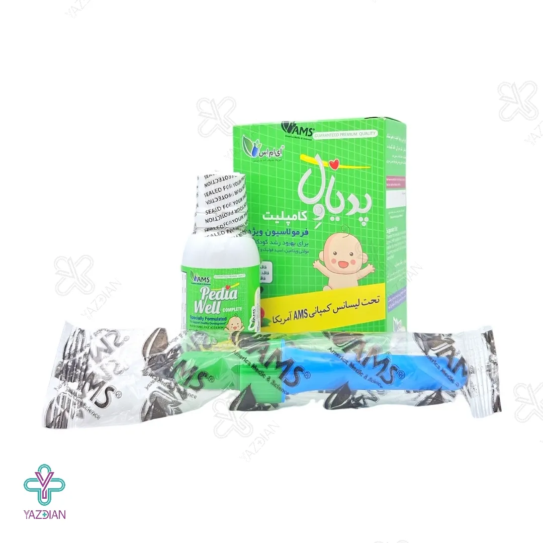 قطره مولتی ویتامین آهن پدیاول کامپلیت ای ام اس - 30 میلی لیتر 