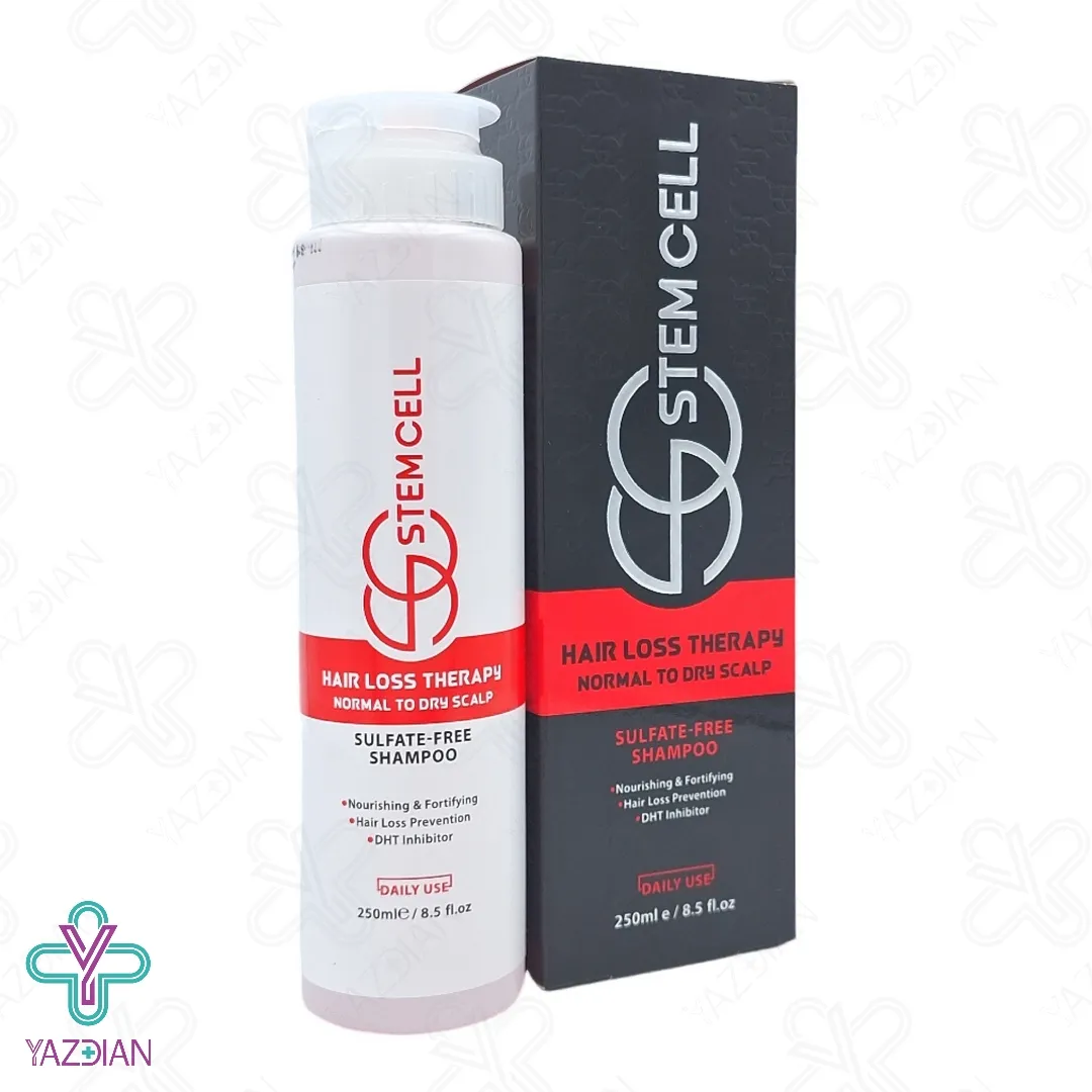 شامپو تقویت کننده موهای نرمال تا خشک استم سل - 250 میلی لیتر