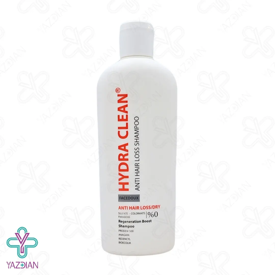 شامپو بدون سولفات و ضد ریزش موهای خشک هیدراکلین فیس دوکس - 220 میلی لیتر	