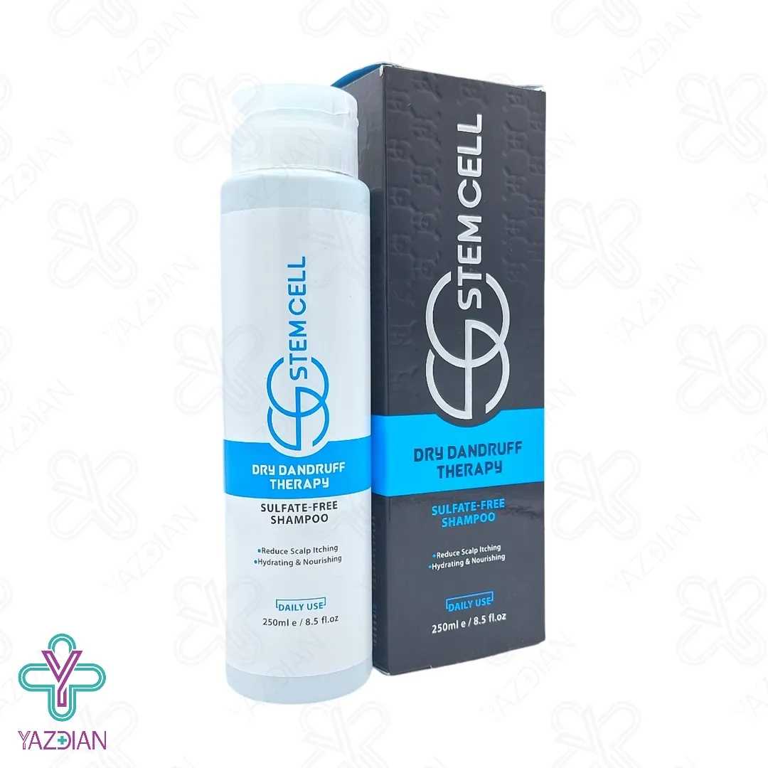 شامپو ضد شوره موهای خشک استم سل - 250 میلی لیتر