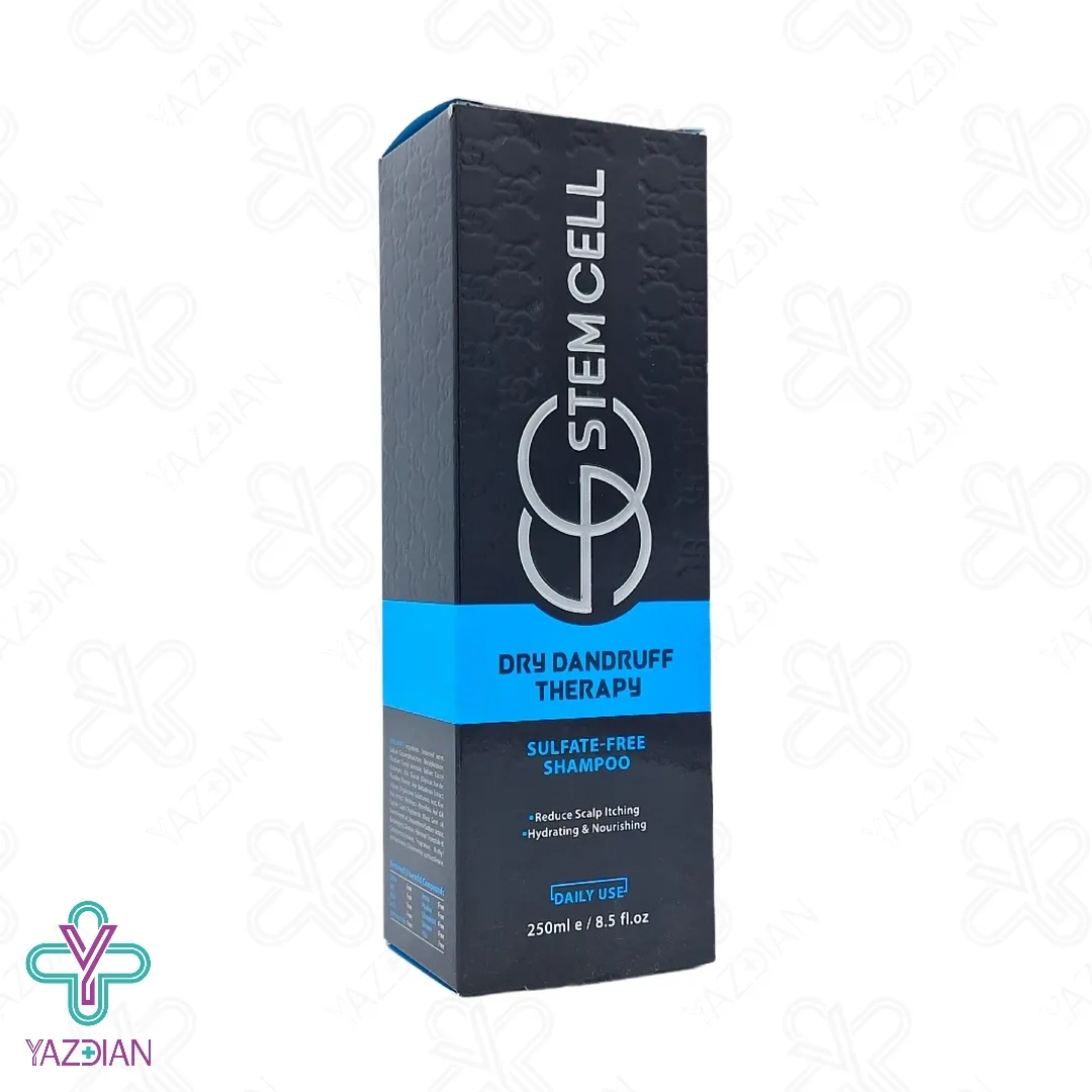 شامپو ضد شوره موهای خشک استم سل - 250 میلی لیتر