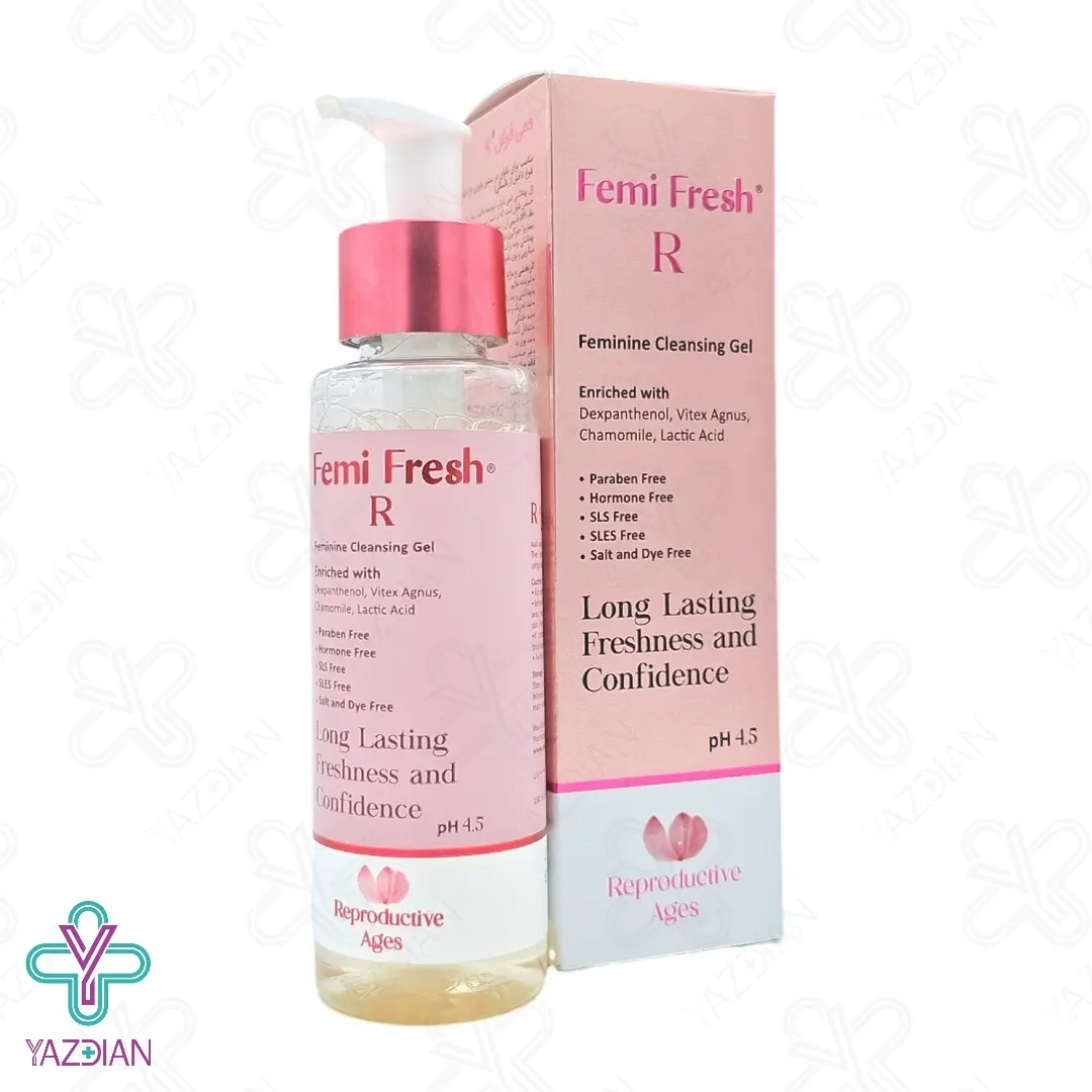 ژل بهداشتی بانوان و دوشیزگان R فمی فرش - 150 میلی لیتر