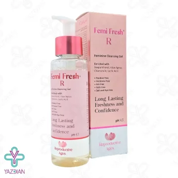 ژل بهداشتی بانوان و دوشیزگان R فمی فرش - 150 میلی لیتر