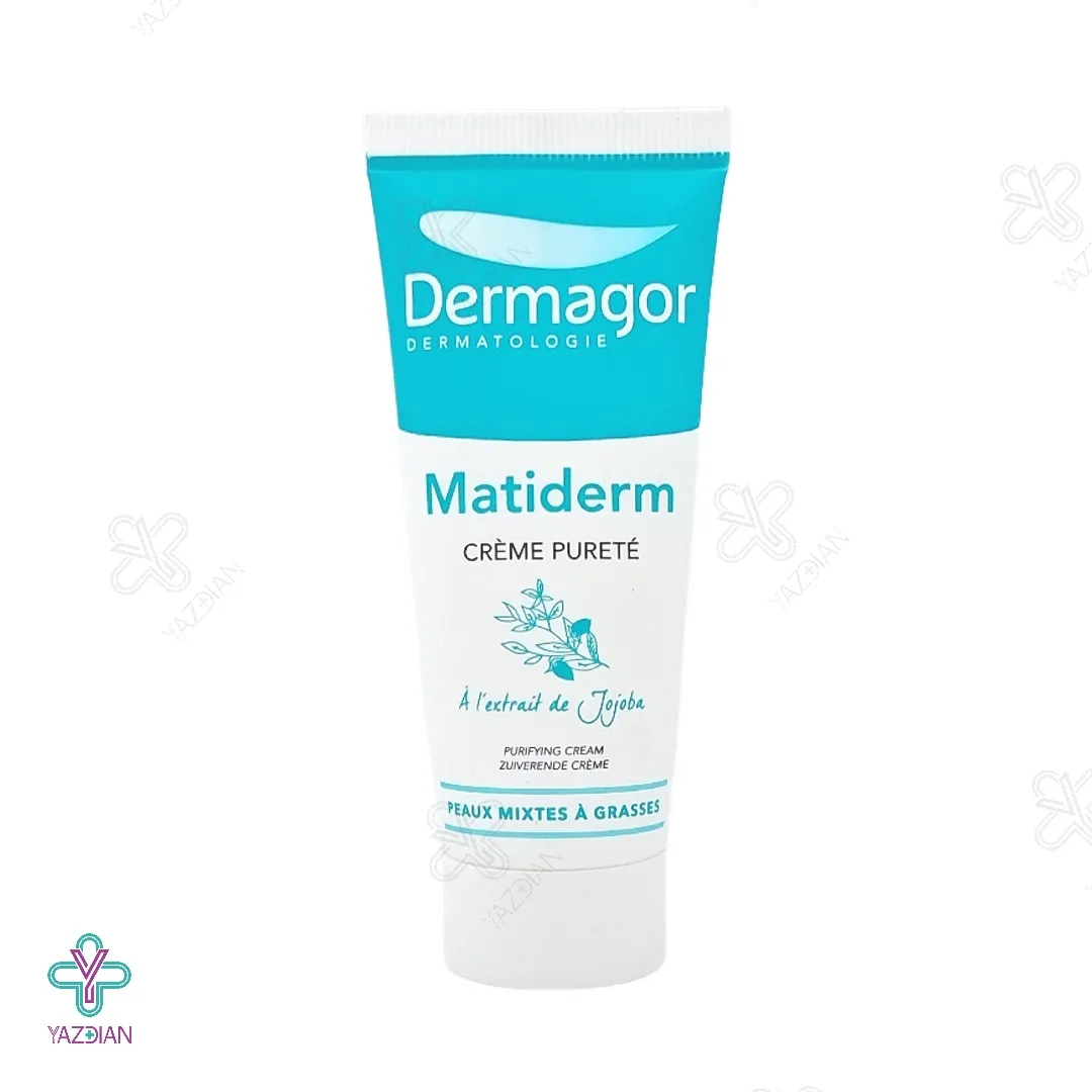 کرم مرطوب کننده و مات کننده پوست متیدرم درماگور - 40 میلی لیتر