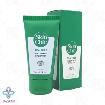 ژل کرم آبرسان پوست چرب و آکنه ای اسکین شیک حاوی درخت چای - 50 میلی لیتر