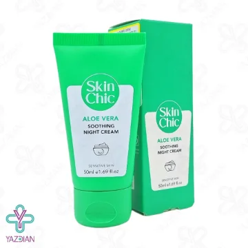 کرم مرطوب کننده شب آلوئه ورا اسکین شیک - 50 میلی لیتر	