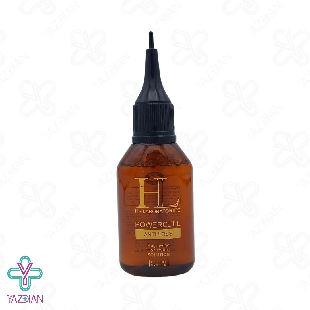 محلول تقویت موی سر اچ ال - 50 میلی لیتر	
