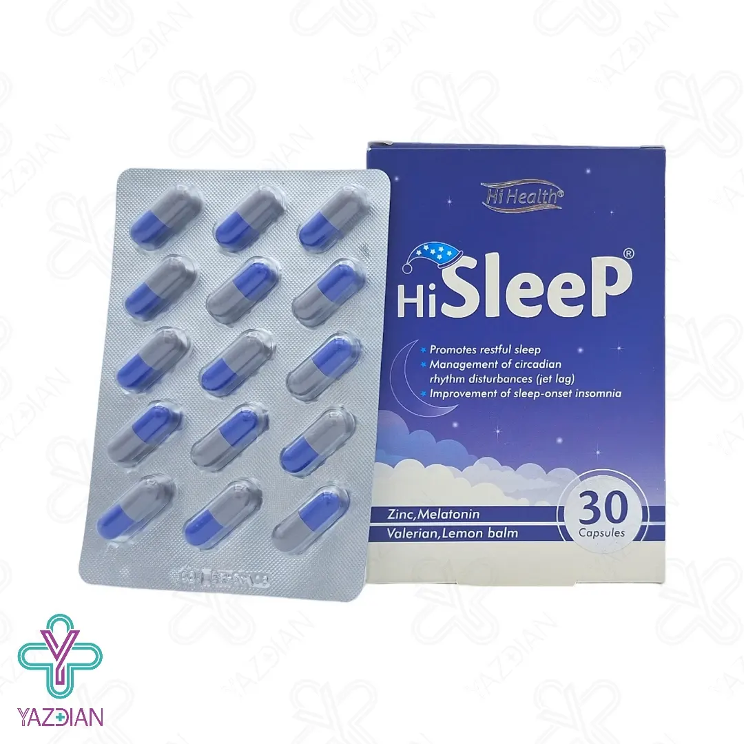 کپسول آرام بخش و خواب آور های اسلیپ های هلث - 30 عددی	