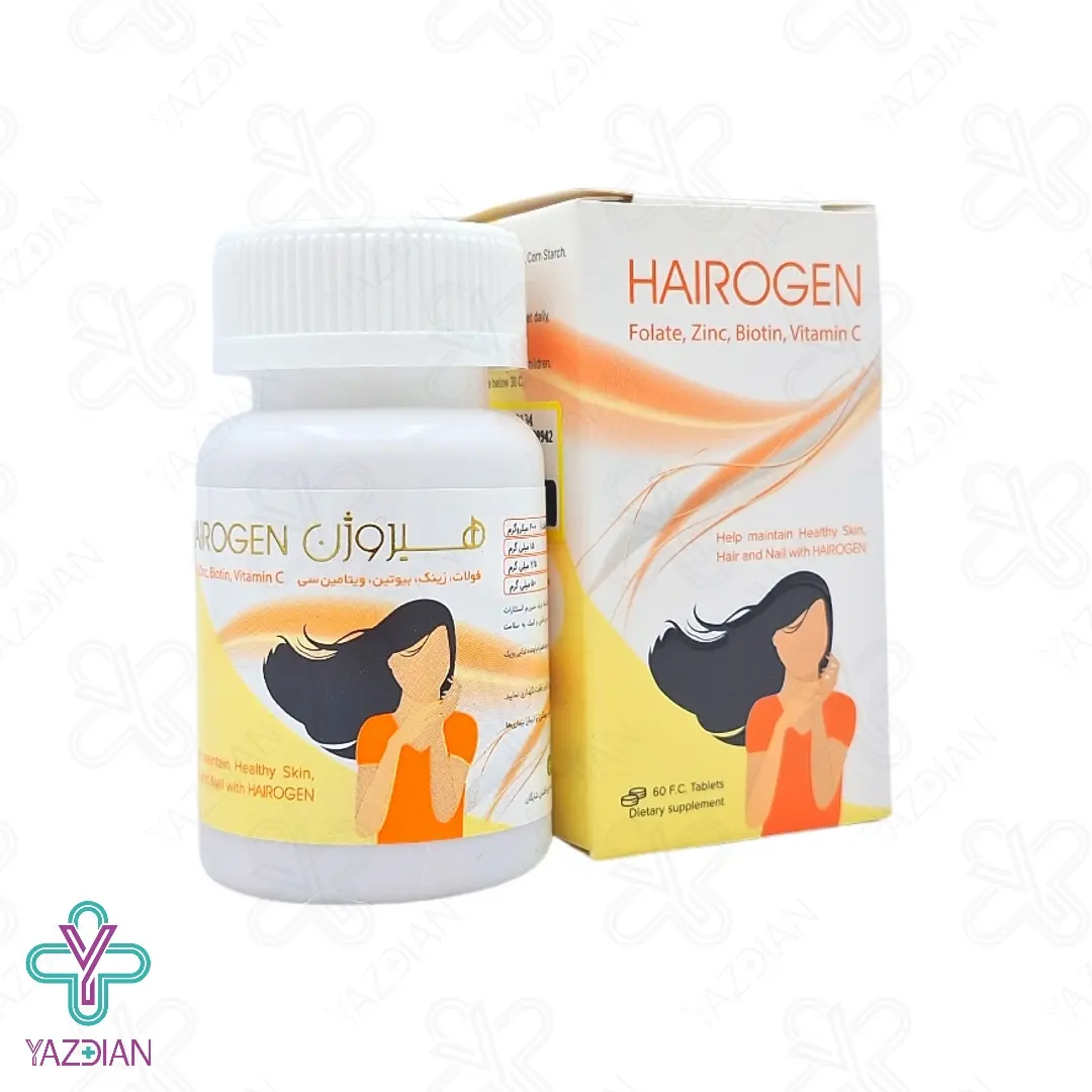 قرص ضد ریزش مو و تقویت کننده هیروژن افشان شایگان - 60 عددی	