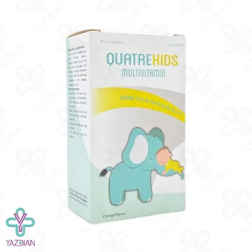 قطره مولتی ویتامین کواتر کیدز دارو افشان شایگان - 30 میلی لیتر	
