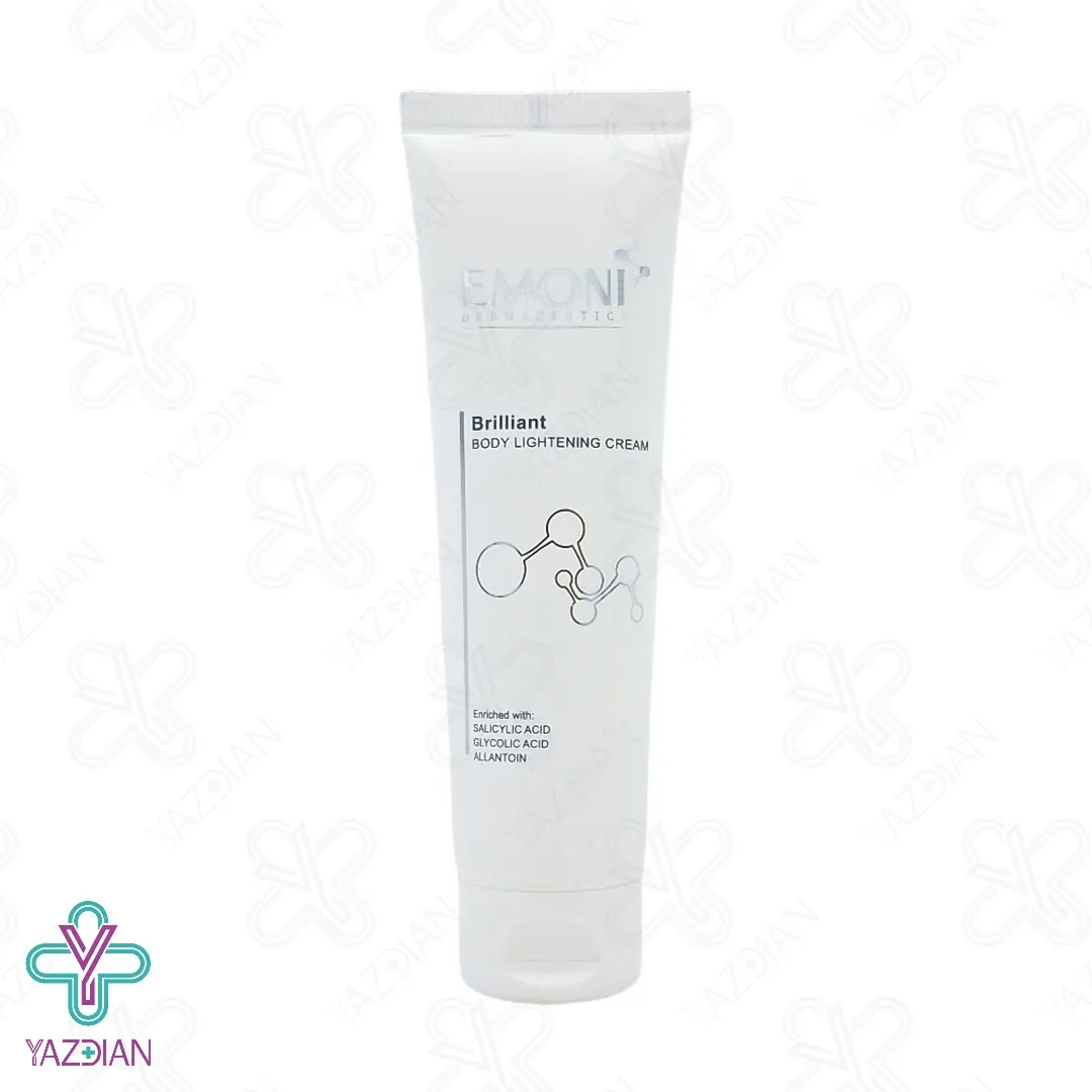 کرم روشن کننده بدن امونی - 100 میلی لیتر	