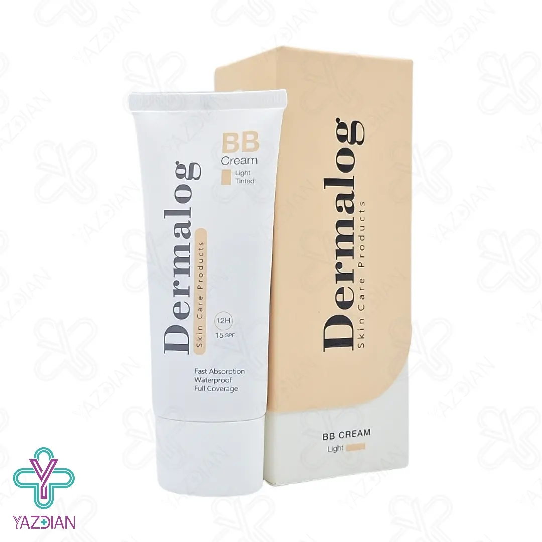 بی بی کرم SPF 15 درمالوگ - بژ روشن	